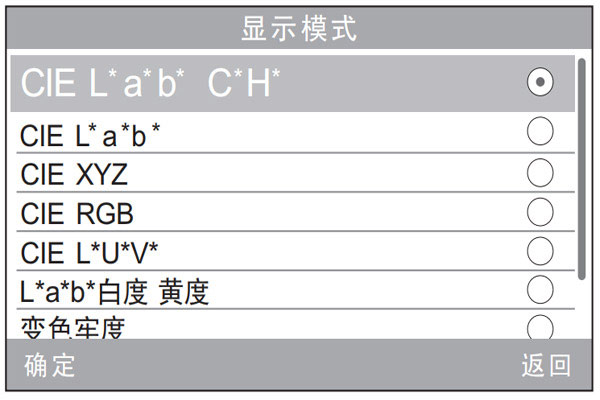 色差儀Lch值調(diào)回Lab值